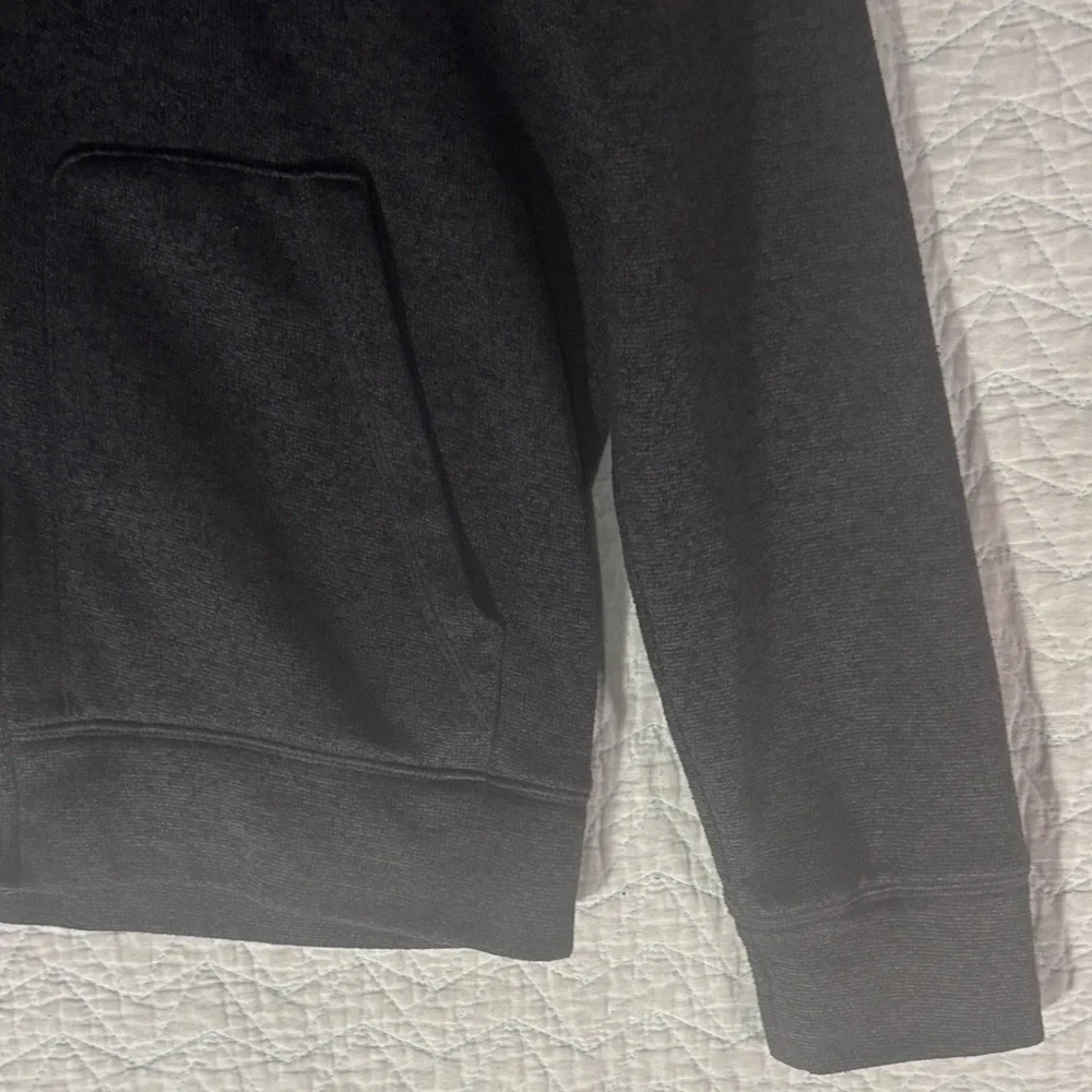 Banana Republic Men's Black Zip-Up Knit Jacket